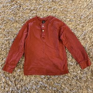 Burnt Orange/Red Long Sleeve